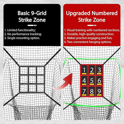 7x7ft Baseball & Softball Practice Net - Image 5