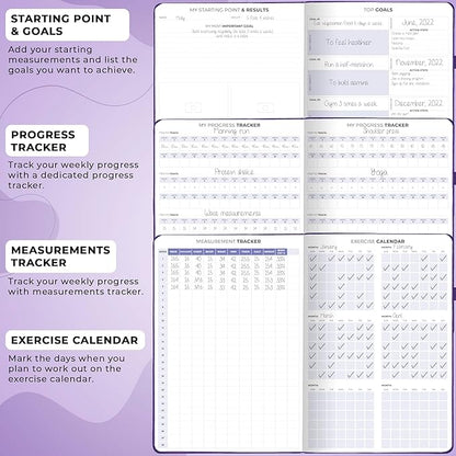 Clever Fox Fitness & Food Journal PRO – Daily Workout & Meal Planner - Image 5
