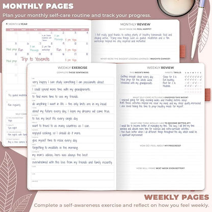 Clever Fox Self-Care Journal – Wellness & Daily Reflection Notebook – Mental - Image 3