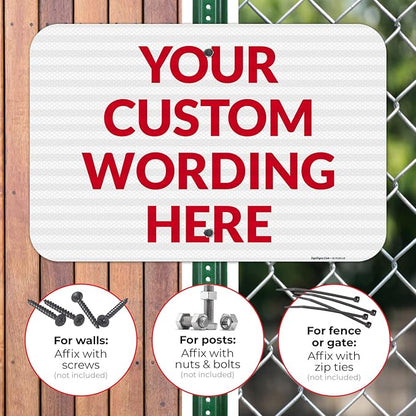 Custom Sign, Personalized Metal Signs, Customize - Image 4