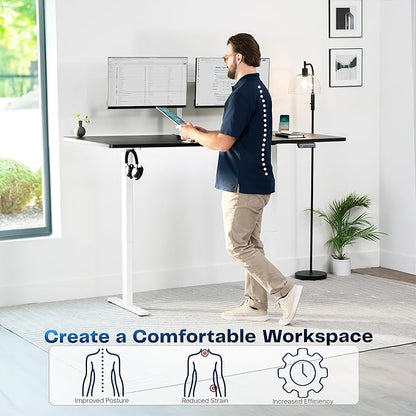 VIVO Electric 71 x 36 in Standing Desk, Memory Height Adjustment, 1B Series - Image 4