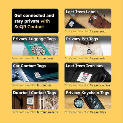 Lost Item Labels | Secure, Private Messaging Tags - Image 8
