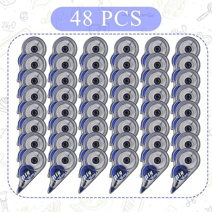 Chivao 48 Pack White Correction Tape, Classroom Correction Tape Wipe out Easy - Image 2