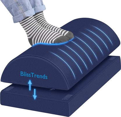 BlissTrends Foot Rest for Under Desk at Work-Versatile Foot Stool by BlissTrends