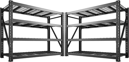 Bepatio 11000LBS Garage Shelving Heavy Duty Storage Shelves Adjustable 4-Tier by Bepatio