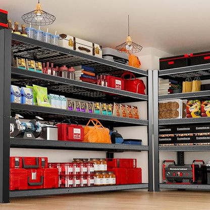 ZEUKMXOO Heavy Duty Garage Shelving, 5-Tier Storage Shelves, 3050LBS Capacity - Image 2
