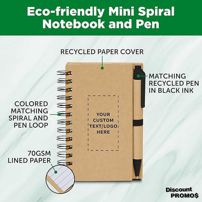 Custom Mini Spiral Notebooks - Image 3