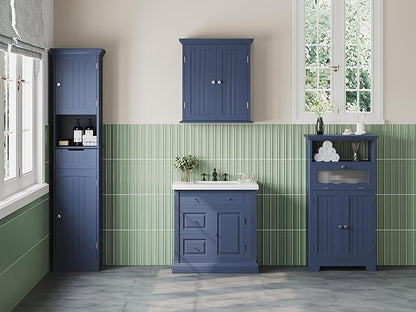 ChooChoo Bathroom Floor Storage Cabinet - Image 7