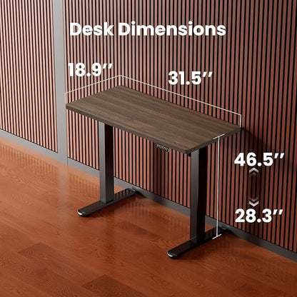 ErGear Height Adjustable Electric Standing Desk, 31.5 x 18.9 Inches Sit Stand - Image 3