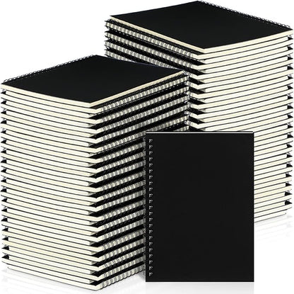 Yahenda 54 Pcs Spiral Notebook Bulk A5 Journal Lined 8.3'' x 5.5'' Writing by Yahenda