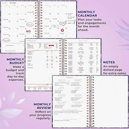 PLANBERRY Large Hourly Schedule Planner Premium – Undated Organizer - Image 4