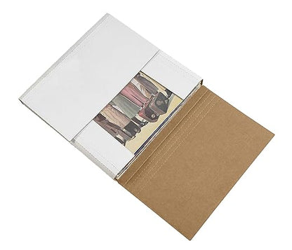 Tape Logic TLM4BK Easy-Fold Mailers, 17 1/8" x 14 1/8" x 2" White - Image 6