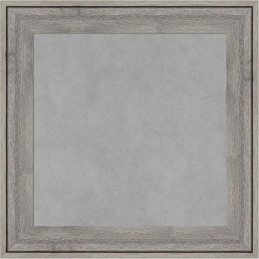 Amanti Art Grey Framed Magnetic Board 21x21 Small Vision Board by AmantiArt