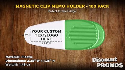 100 Magnetic Memo Holders Set - Image 4
