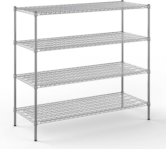 Regal Altair 24" Deep x 60" Wide x 54" Height Wire Shelving Kit | 4-Tier | NSF by Regal+Altair