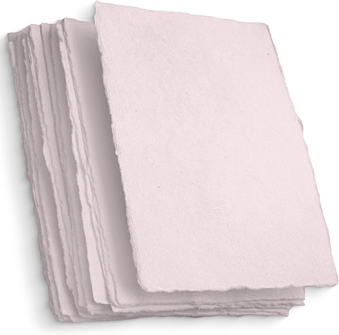 Wanderings Pink A4 Handmade Paper - Image 5