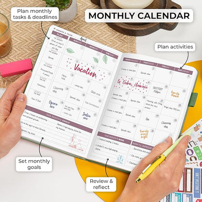 Clever Fox Planner 2nd Edition – Colorful Weekly & Monthly Goal Planner - Image 4