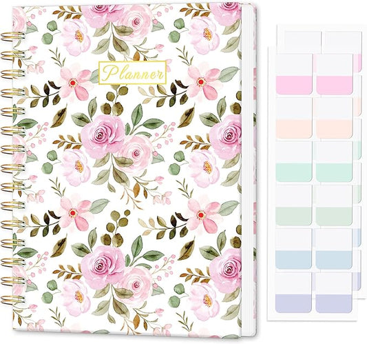 Undated Weekly and Monthly Planner – 12-Month To Do List Notebook Organizer by PIOOJK