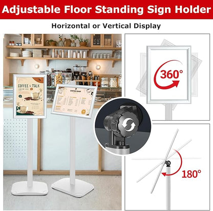 VAIIGO 3 Pack Heavy Duty Standing Sign Holder 8.5x11 Inch - Image 6