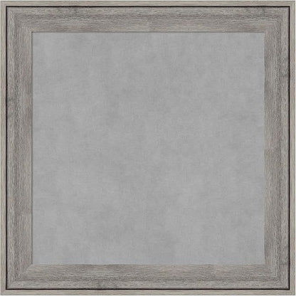 Amanti Art Grey Framed Magnetic Board 25x25 Medium Vision Board by AmantiArt