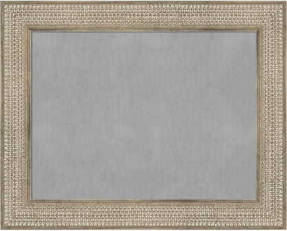 Amanti Art Silver Framed Magnetic Board 24x30 Medium Vision Board by AmantiArt