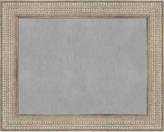 Amanti Art Silver Framed Magnetic Board 24x30 Medium Vision Board by AmantiArt