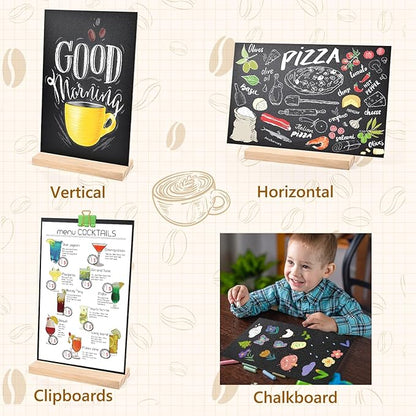 Bouiexye 1 Pack 8.1x12 in Chalkboard Signs - Image 3