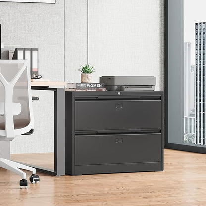 Bestoo 2-Drawer Lateral File Cabinet - Image 2