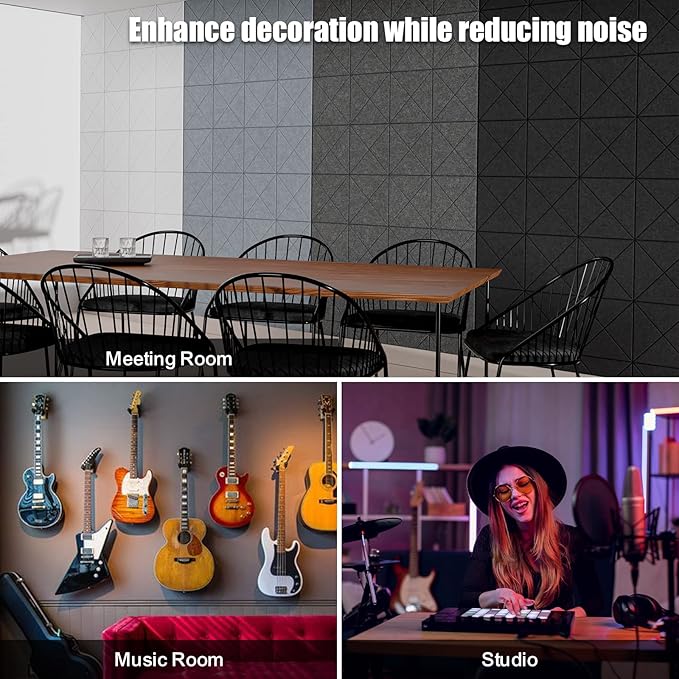 Sonicism 22 Pack X-Lined Acoustic Panels - Image 7