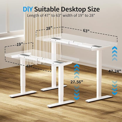 BIZUM Dual Motor Electric Standing Desk Frame - Image 6