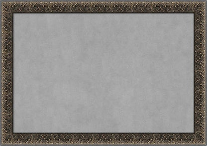 Amanti Art Black Framed Magnetic Board 29x41 Large Vision Board by AmantiArt