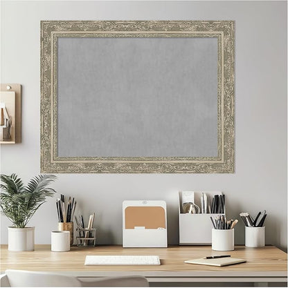 Amanti Art Silver Framed Magnetic Board 22x28 Medium Vision Board - Image 7