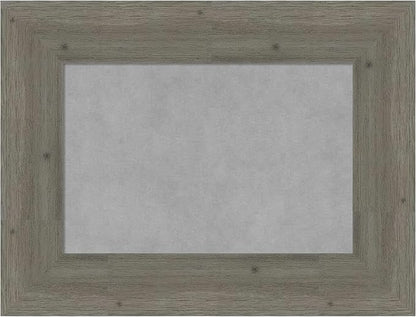 Amanti Art Grey Framed Magnetic Board 19x25 Small Vision Board by AmantiArt