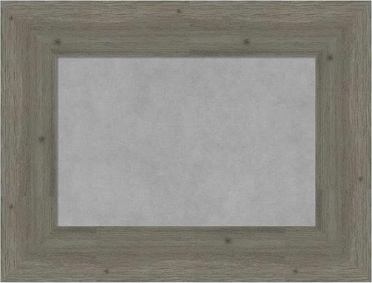 Amanti Art Grey Framed Magnetic Board 19x25 Small Vision Board by AmantiArt