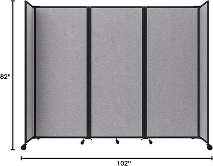 Versare Room Divider 360 Portable Wall Partition | Folding Panels | Large - Image 8