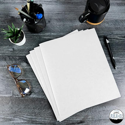 FILE-EZ Two-Pocket Folders, Textured Paper, Letter Size - Image 7