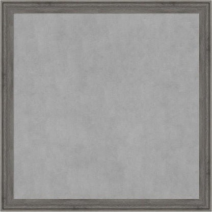 Amanti Art Grey Framed Magnetic Board 27x27 Medium Vision Board by AmantiArt