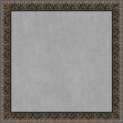 Amanti Art Black Framed Magnetic Board 29x29 Medium Vision Board by AmantiArt