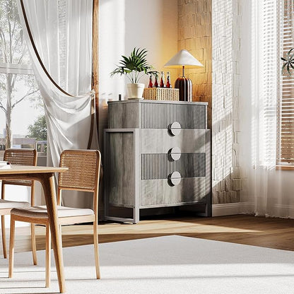 LGHM Fluted Dresser for Bedroom - Image 2