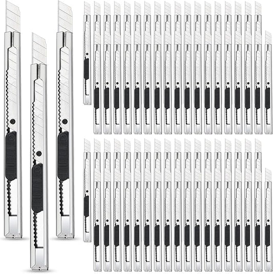 Willbond 200 Pcs Box Cutters Utility Knife Small Retractable Snap off Box by WILLBOND