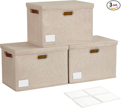 Roobyl 17" Large Collapsible Storage Bins by Roobyl