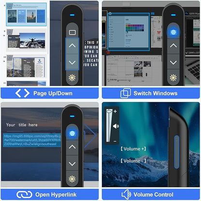 Presentation Clicker Wireless Presenter, 2.4GHz Presenter Clicker PPT Clicker - Image 6