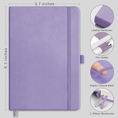 RETTACY Bullet Dotted Journal Notebook, 320 Numbered Pages, A5 Medium Size - Image 2