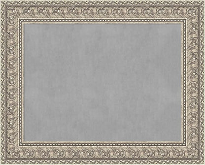 Amanti Art Silver Framed Magnetic Board 25x31 Medium Vision Board by AmantiArt