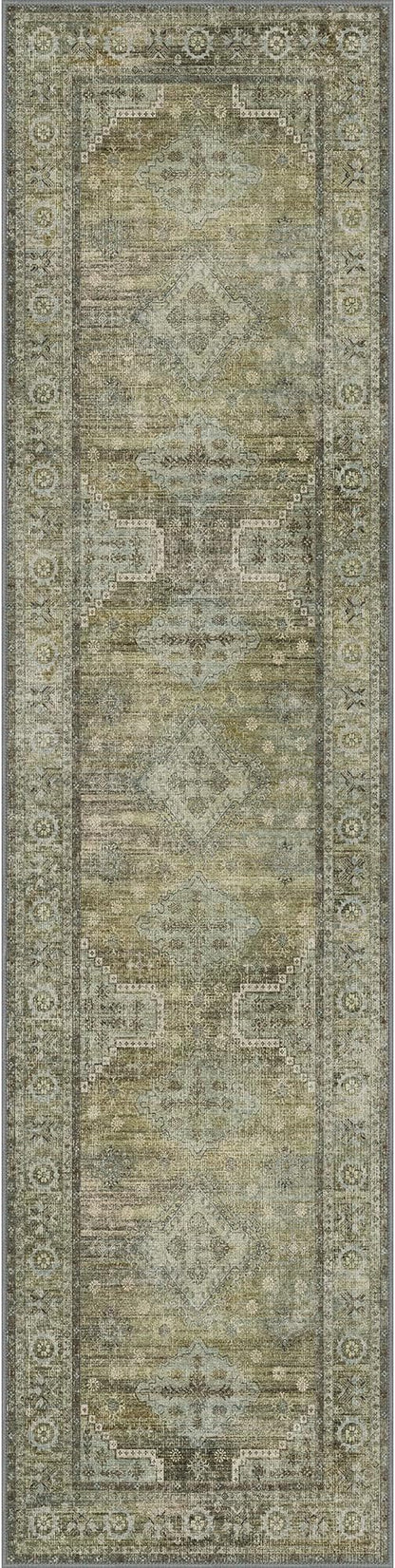 GENIMO Runner Rug 2x8 Non Slip Machine Washable Vintage Hallway Runner Rugs - Image 9