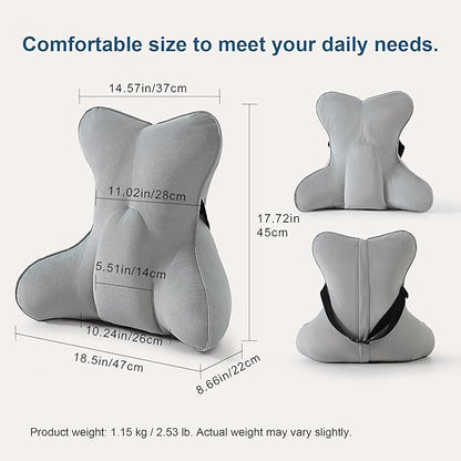 Ailuteie Lumbar Support Pillow – Multi-Functional Ergonomic Back Cushion - Image 2