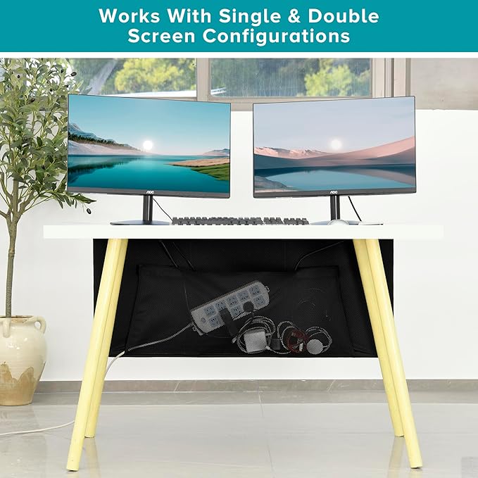 Modern Household Innovations Under Desk Privacy Panel 47 in. Wide Modesty Panel - Image 5