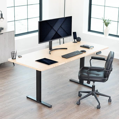 VIVO Heavy Duty Dual Motor Electric Sit Stand Desk Frame, 220 lbs Capacity up - Image 7