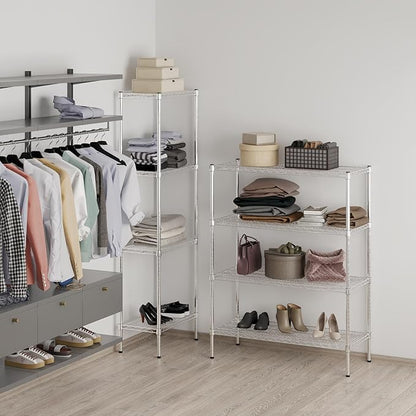 Regal Altair 18" Deep x 42" Wide x 54" Height Wire Shelving Kit | 4-Tier | NSF - Image 7