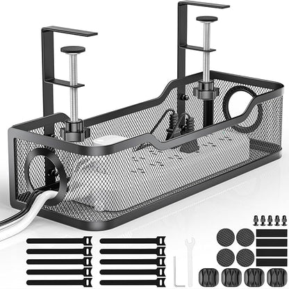 Under Desk Cable Management Tray, GZOKMOG Cord Management by GZOKMOG